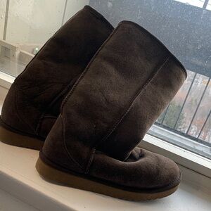 Brown Suede Boots
